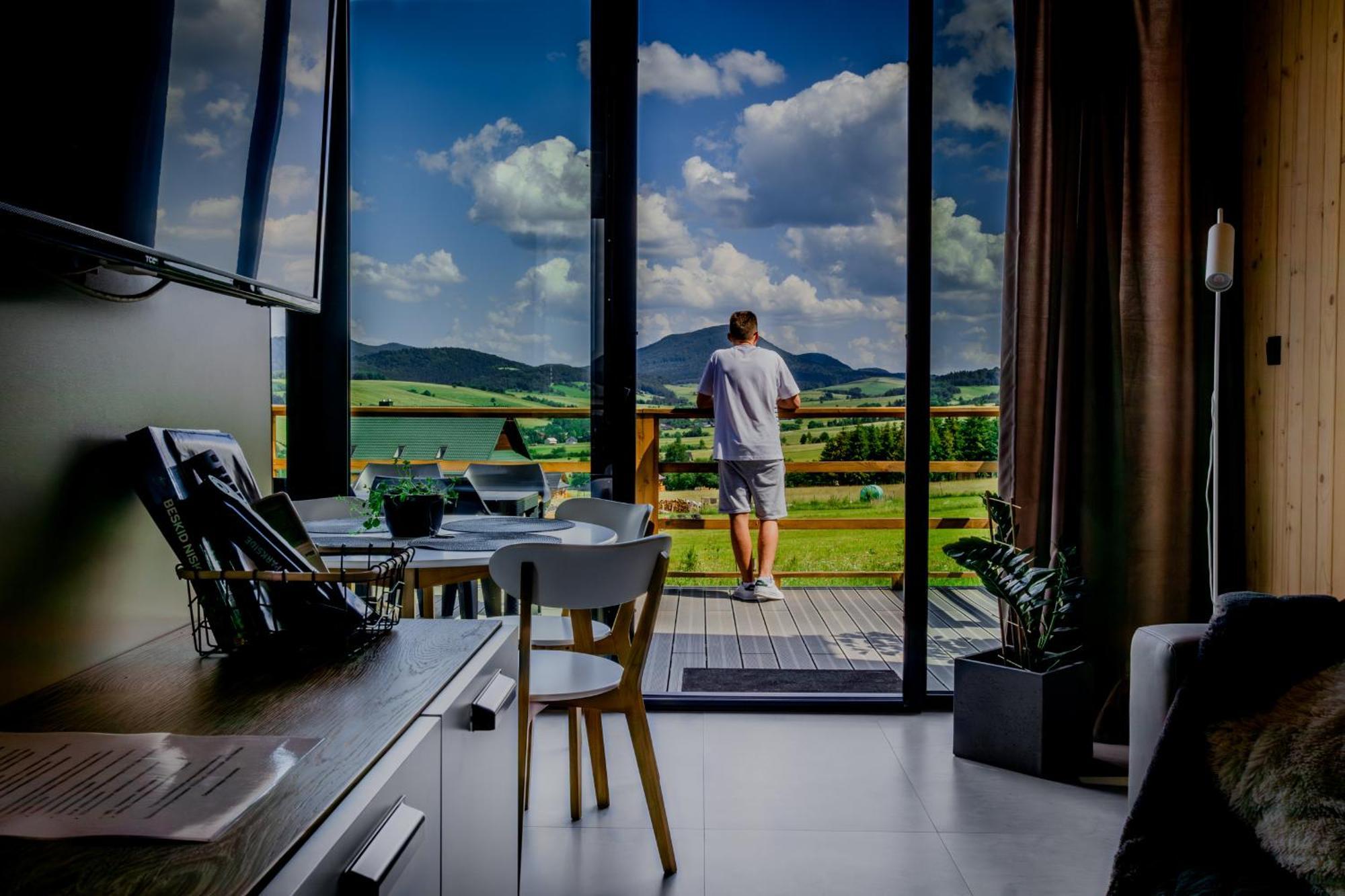 Polana Piorun Domki Wakacyjne W Beskidach Krynica-Zdrój Exteriér fotografie