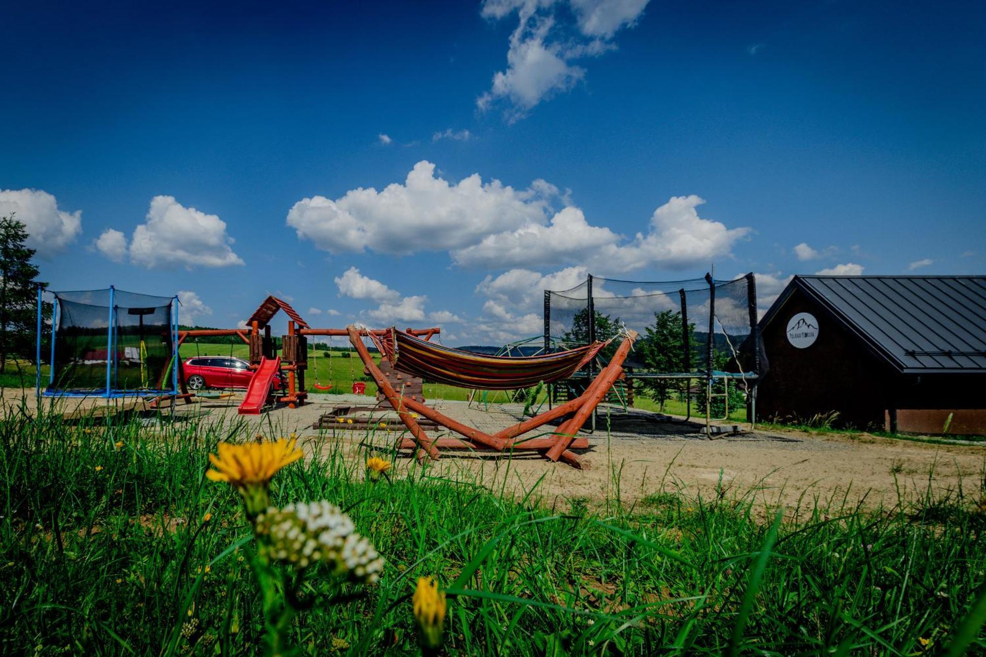 Polana Piorun Domki Wakacyjne W Beskidach Krynica-Zdrój Exteriér fotografie
