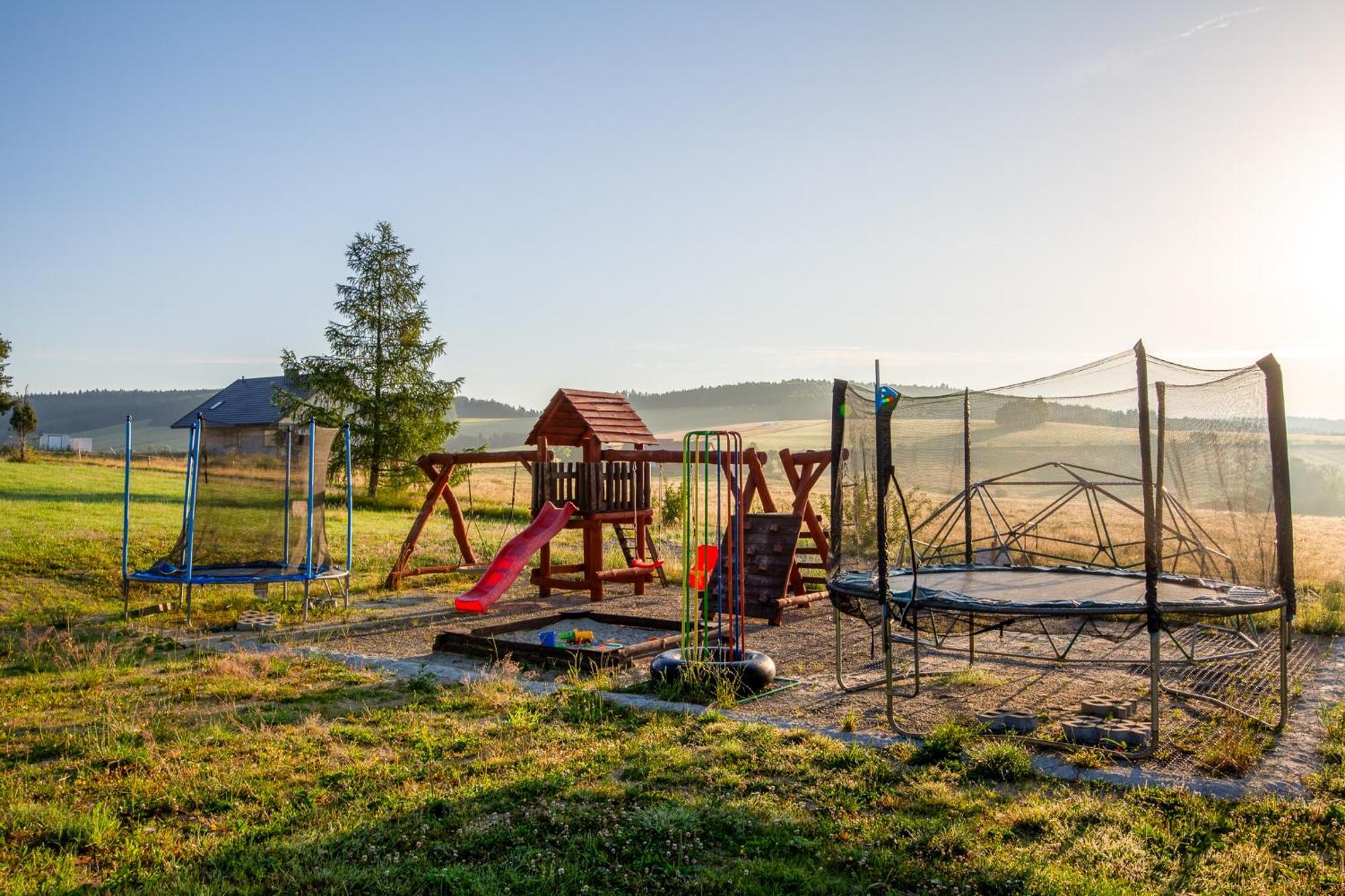 Polana Piorun Domki Wakacyjne W Beskidach Krynica-Zdrój Exteriér fotografie