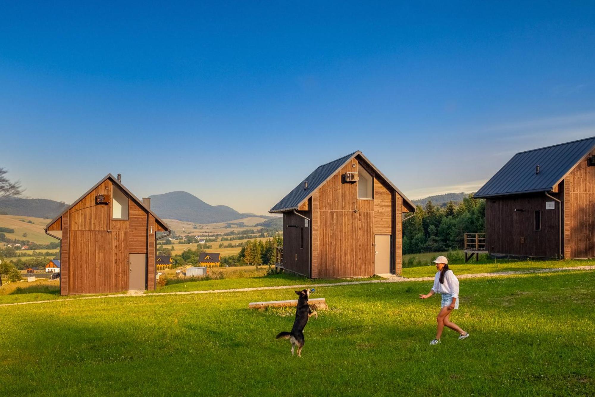 Polana Piorun Domki Wakacyjne W Beskidach Krynica-Zdrój Exteriér fotografie