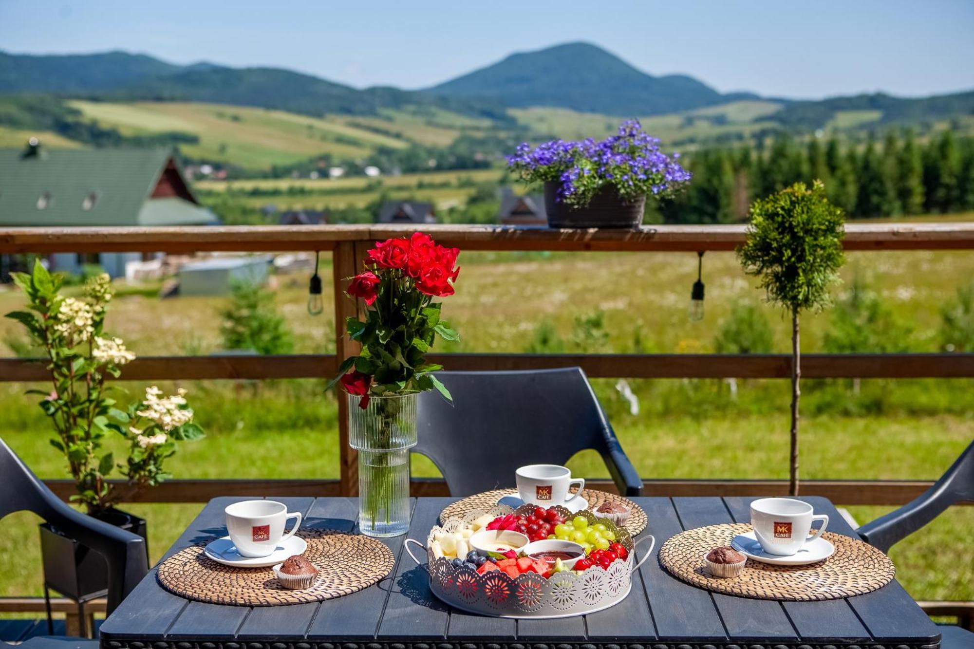 Polana Piorun Domki Wakacyjne W Beskidach Krynica-Zdrój Exteriér fotografie