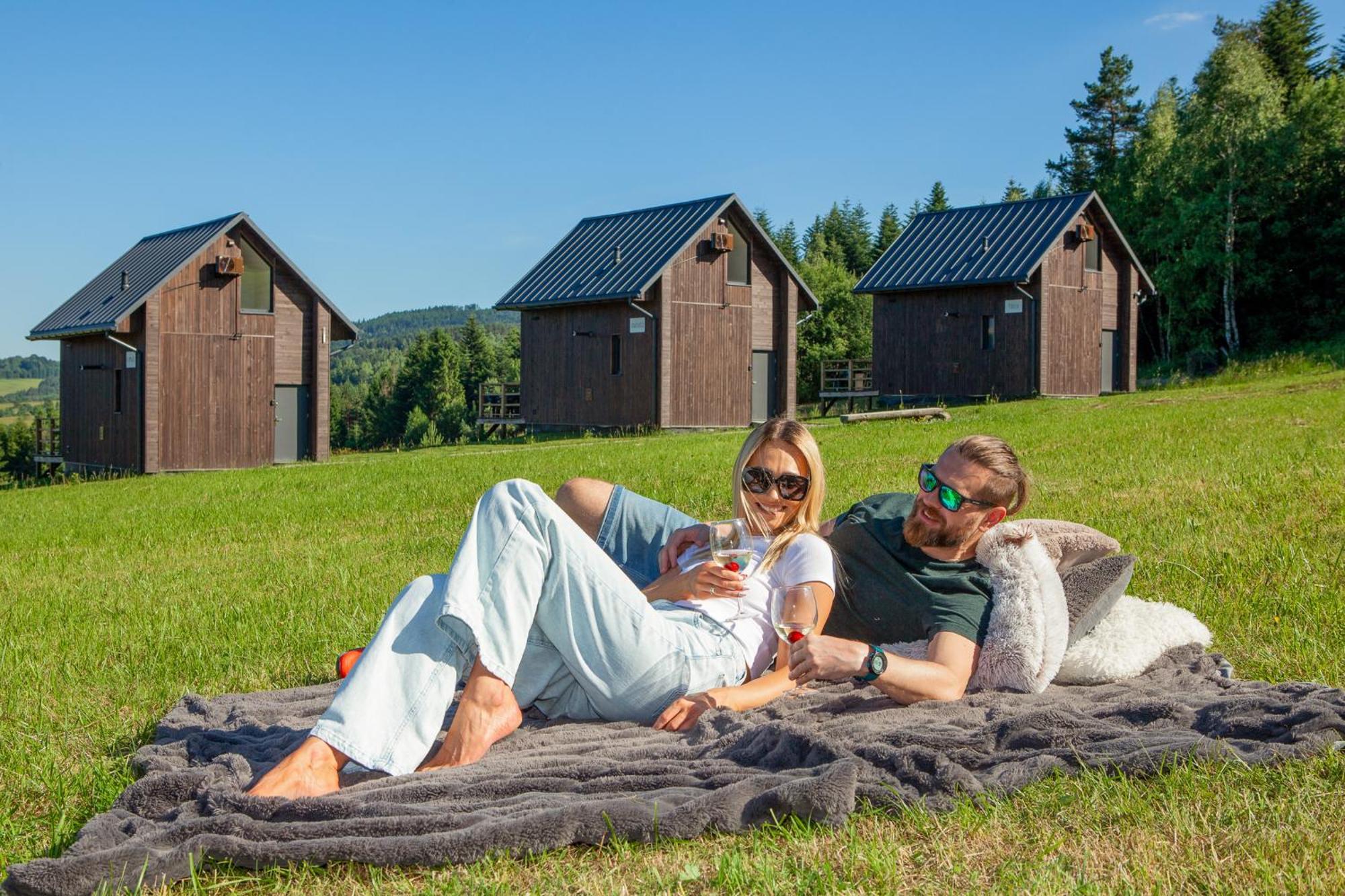 Polana Piorun Domki Wakacyjne W Beskidach Krynica-Zdrój Exteriér fotografie