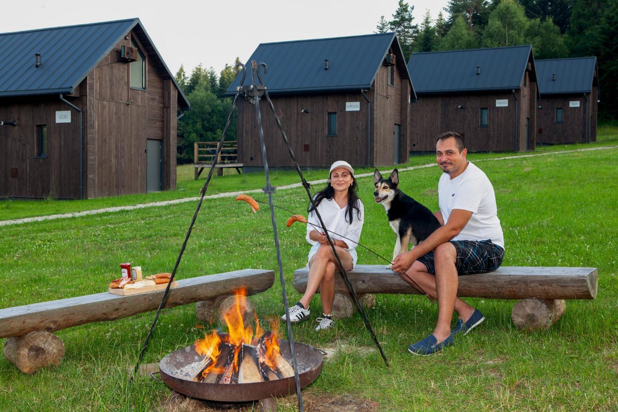 Polana Piorun Domki Wakacyjne W Beskidach Krynica-Zdrój Exteriér fotografie