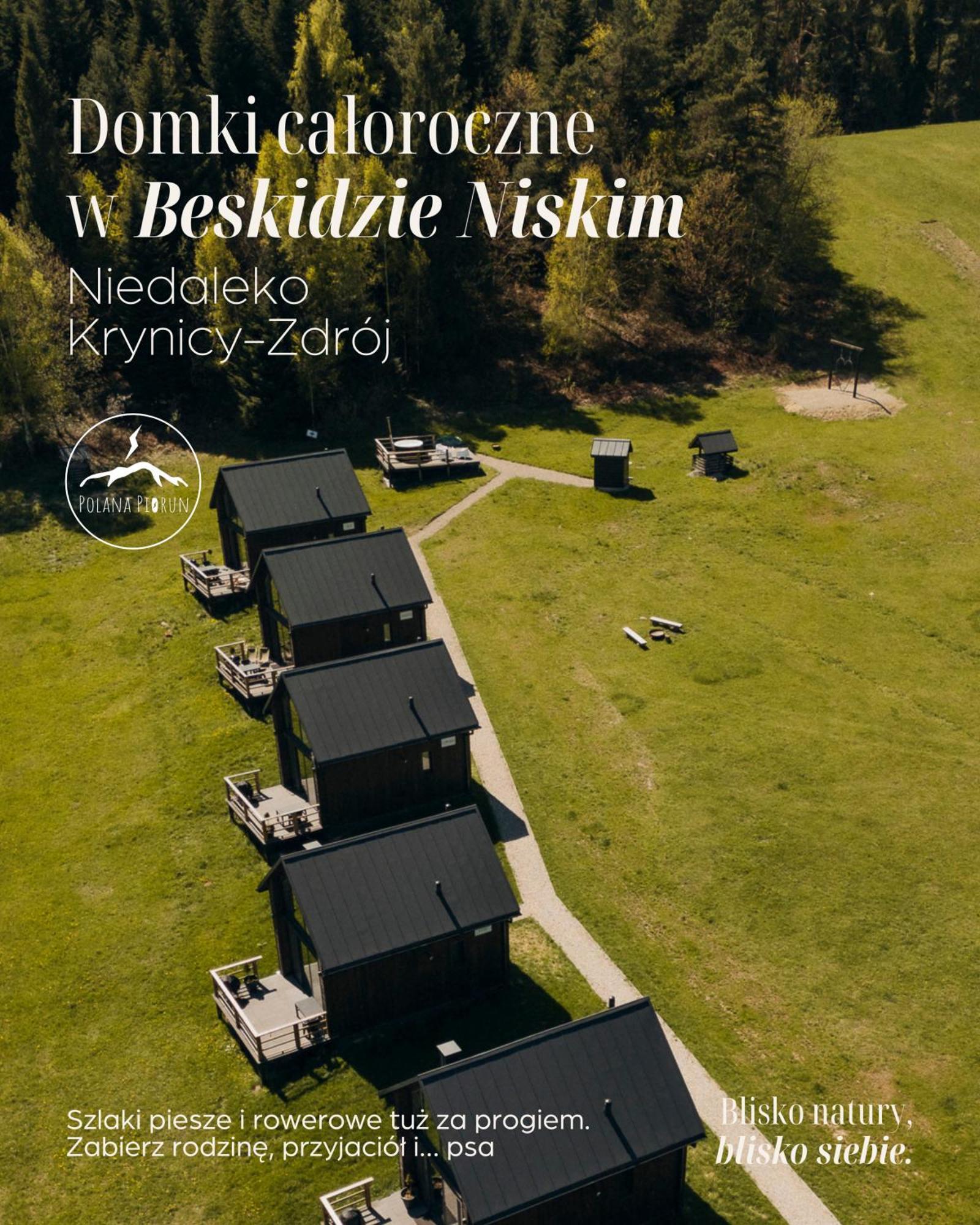 Polana Piorun Domki Wakacyjne W Beskidach Krynica-Zdrój Exteriér fotografie