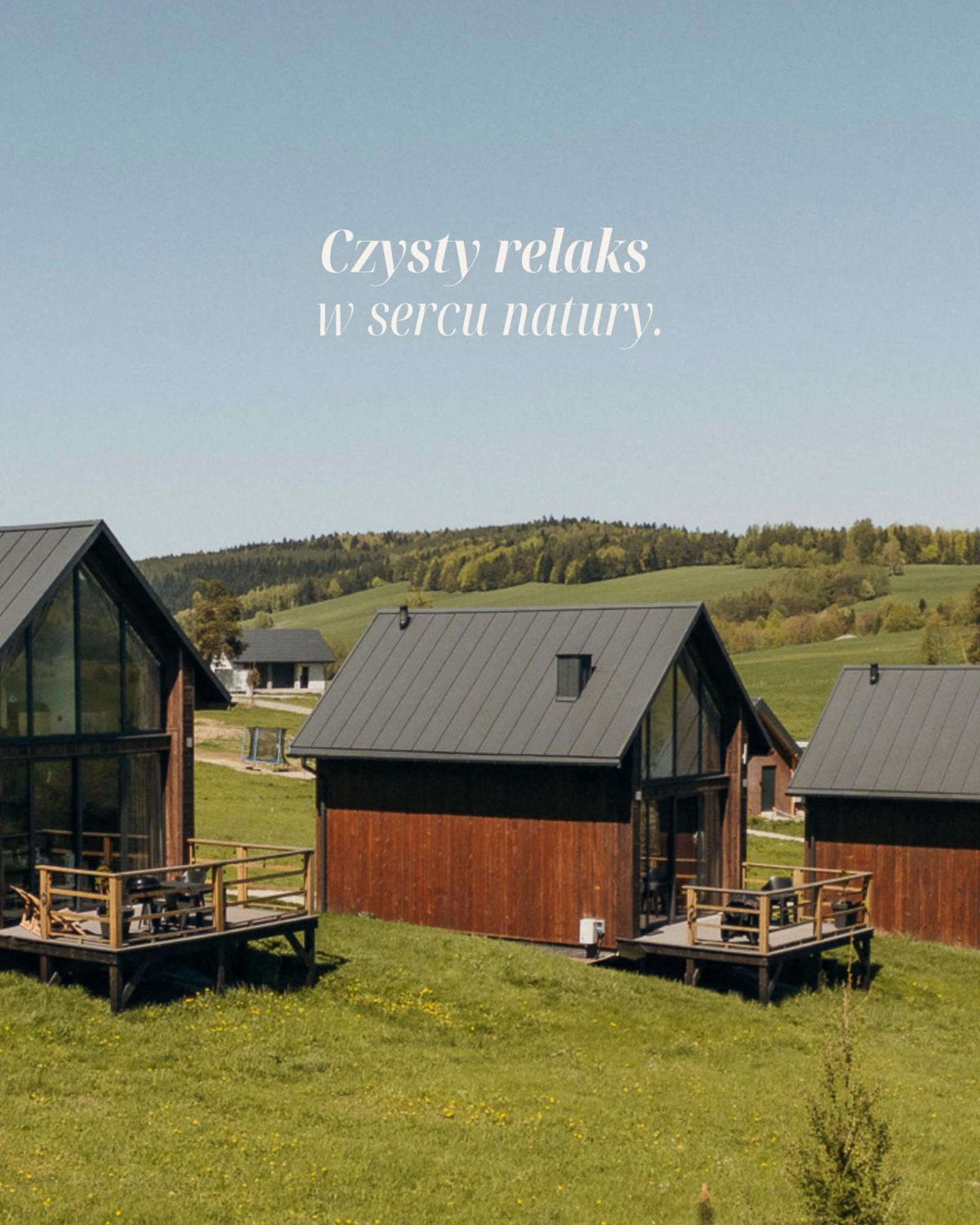 Polana Piorun Domki Wakacyjne W Beskidach Krynica-Zdrój Exteriér fotografie