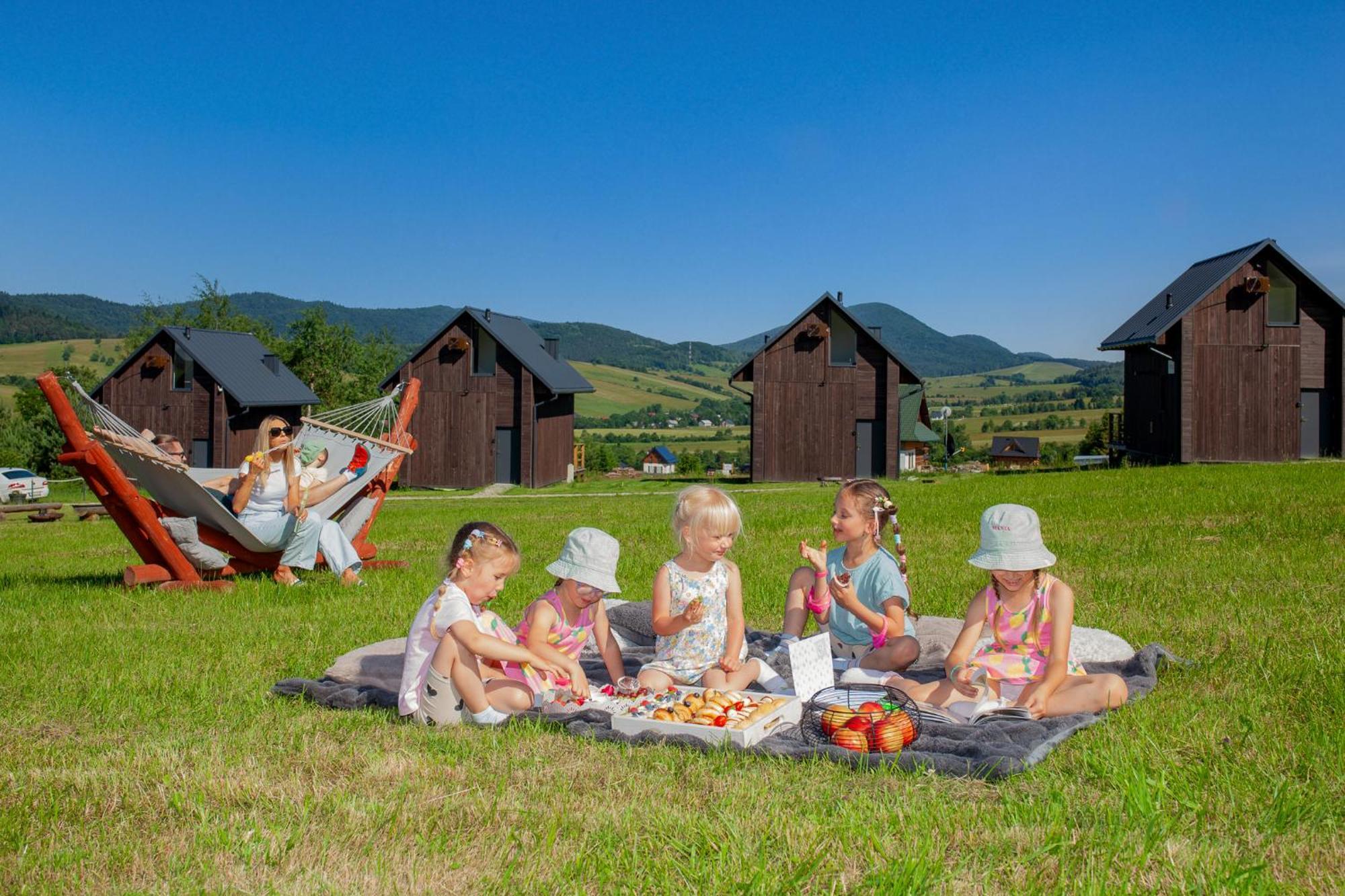 Polana Piorun Domki Wakacyjne W Beskidach Krynica-Zdrój Exteriér fotografie